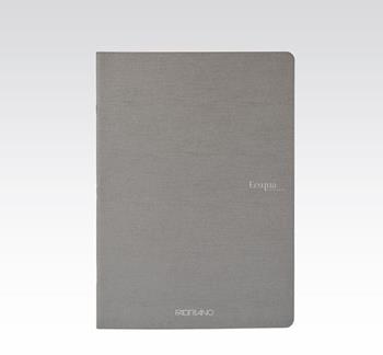 Quaderno Ecoqua Pm A4 5 Mm Antracite 40 Ff  Fabriano 2023 | Libraccio.it