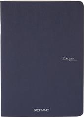 Quaderno Ecoqua Pm A4 Lines Dark Blue 40 Ff