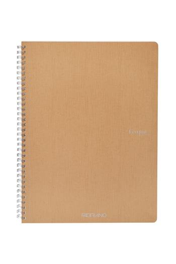 Quaderno Fabriano Ecoqua A4 spiralato a quadretti bruno  Fabriano 2026 | Libraccio.it
