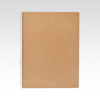 Quaderno Fabriano Ecoqua A4 spiralato a righe bruno  Fabriano 2026 | Libraccio.it
