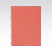 Quaderno Fabriano Ecoqua A4 spiralato a righe flamingo