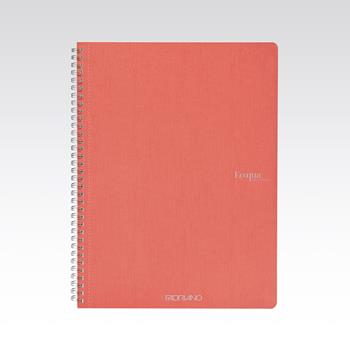 Quaderno Fabriano Ecoqua A4 spiralato a righe flamingo  Fabriano 2026 | Libraccio.it