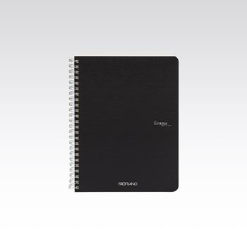 Quaderno Fabriano Ecoqua A5 spiralato a righe nero  Fabriano 2026 | Libraccio.it