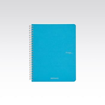 Quaderno Fabriano Ecoqua A5 spiralato a righe turchese  Fabriano 2026 | Libraccio.it