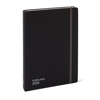 Agenda Fabriano 2026 Ispira Daily 14.5X20.5 Black  Fabriano 2026 | Libraccio.it