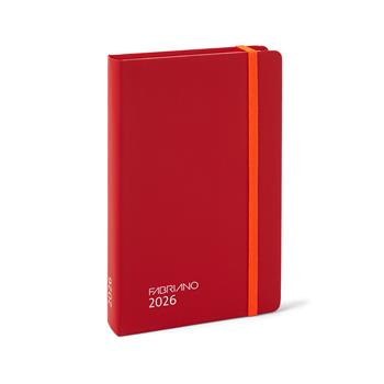 Agenda Fabriano 2026 Ispira Daily 9X14 Red  Fabriano 2026 | Libraccio.it