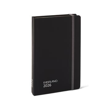 Agenda Fabriano 2026 Ispira Daily 9X14 Black  Fabriano 2026 | Libraccio.it