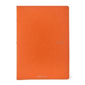 Quaderno A4 a righe Fabriano Ecoqua 40 fogli Arancio