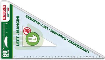 Squadra 60&#176; cm.30 per Mancini  Tekno 2023 | Libraccio.it