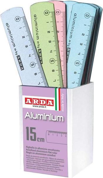 Righello Alluminio Frostcolor cm.15 Col. Ass  Tekno 2020 | Libraccio.it