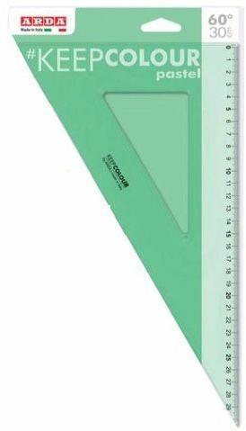 Squadra Keep Colour Pastel 60° Cm 30  Tekno 2022 | Libraccio.it