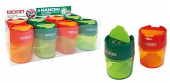 Temperamatite 2 Fori per Mancini in Espositore  Tekno 2024 | Libraccio.it