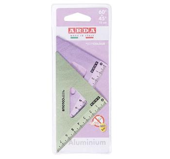 Coppia squadre 45°-60° 12 cm  Tekno 2026 | Libraccio.it