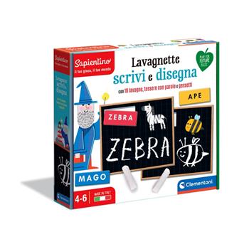 Lavagnette scrivi e impara  Clementoni 2021 | Libraccio.it