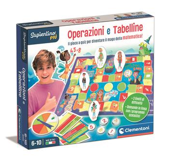 Sapientino Pi&#249; Classic Educ Games Operazioni e Tabelline  Clementoni 2023 | Libraccio.it