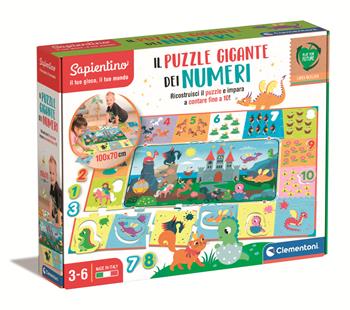 Sapientino Classic Educ Games Puzzle Gigante dei Numeri  Clementoni 2023 | Libraccio.it