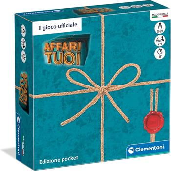 Clementoni Giochi da Tavolo - Affari Tuoi RAI Pocket - Gioco di Societ&#224; Adulti e Bambini 8 Anni, Strategia, Divertimento  Clementoni 2025 | Libraccio.it