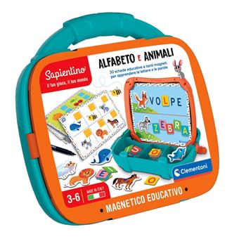 Valigetta magnetica Alfabeto e Animali  Clementoni 2022 | Libraccio.it