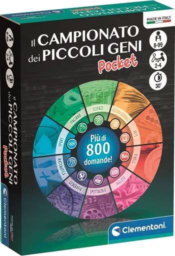 Campionato Piccoli Geni - Pocket  Clementoni 2025 | Libraccio.it