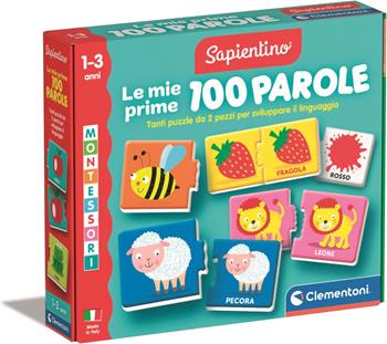 Montessori - Le Mie Prime 100 Parole (16851)  Clementoni 2025 | Libraccio.it