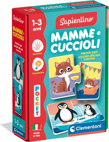 Clementoni Sapientino Baby - Mamme e Cuccioli, Gioco Educativo per Bambini 1-3 Anni, Flashcards  Clementoni 2025 | Libraccio.it