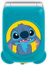 Clementoni Disney Baby - Stitch Flip Phone, Telefono Bambini 9-36 Mesi, Centro attivit&#224; con 4 Tasti per Stimolare Il Gioco