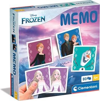 Clementoni - 18299 - Memo Disney Frozen - Gioco Di Memoria E Associazione, Carte Da Accoppiare, Educativo Bambini 4 Anni  Clementoni 2025 | Libraccio.it