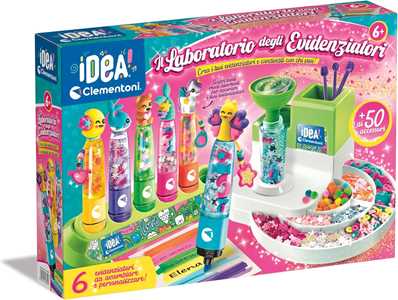 Clementoni Idea - Laboratorio degli Evidenziatori Personalizzati,...