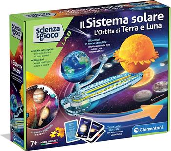 Clementoni Scienza e Gioco Lab - Il Sistema Solare, Orbita di Terra e Luna, Gioco Scientifico Bambini 6+ Anni  Clementoni 2025 | Libraccio.it
