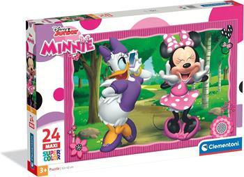 Clementoni - Puzzle per Bambini 24 Pezzi Supercolor, per Bambini 3+ Anni, Illustrazione Disney Minnie, Idea Regalo  Clementoni 2025 | Libraccio.it
