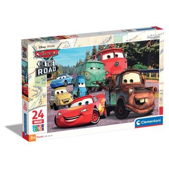Puzzle Cars on the Road - 24 pezzi  Clementoni 2025 | Libraccio.it