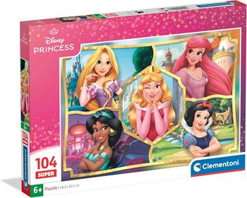 Clementoni - Puzzle per Bambini 104 Pezzi Supercolor, per Bambini 6+ Anni, Illustrazione Disney Princess, Idea Regalo  Clementoni 2025 | Libraccio.it
