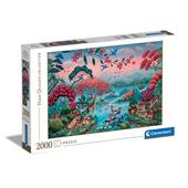 Puzzle Teh Peaceful Jungle 2000 Pezzi High Quality Collection