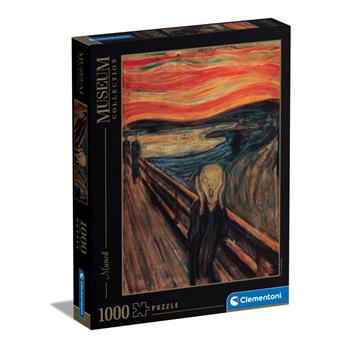 Munch L'Urlo 1000 pezzi Museum Collection  Clementoni 2023 | Libraccio.it