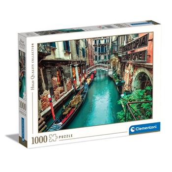 Puzzle Venice Canal 1023 Pezzi High Quality Collection  Clementoni 2022 | Libraccio.it