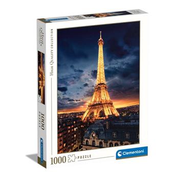 Tour Eiffel 1000 pezzi High Quality Collection  Clementoni 2022 | Libraccio.it