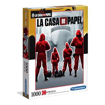 La Casa de Papel 1 1000 pezzi La Casa De Papel  Clementoni 2023 | Libraccio.it