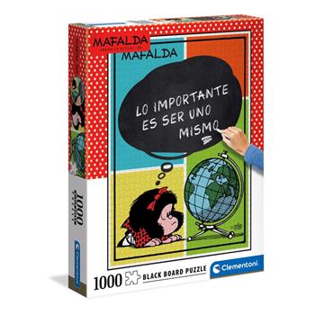 Puzzle 1000 pezzi BlackBoard Mafalda  Clementoni 2022 | Libraccio.it