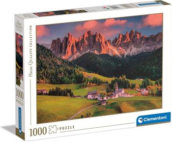 Puzzle 1000 Pz Hqc Magical Dolomites  Clementoni 2023 | Libraccio.it