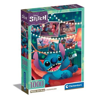 Puzzle Disney Stitch - 1000 pezzi  Clementoni 2025 | Libraccio.it