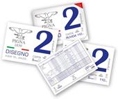 Blocco 4 angoli Pignadue Ff.20 Carta Liscia Squadratan- 24 x 33 cm