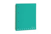 Quaderno Maxi Skip Monocromo Green, a righe, 60 Ff/Sh con Microperforazione e 4 Fori - 22 x 29,7 cm