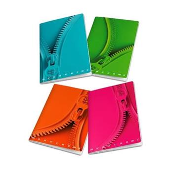 Quaderno Maxi Monocromo Zip 38Ff - Fsc - 5M, a quadretti 5mm  Monocromo 2025 | Libraccio.it