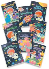 Quaderno Maxi Space Travellers 50 Ff/Sh - C, a righe, quarta/quinta elementare