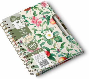 Quaderno A5 Spiralato Flowers con Adesivi E Tasca Ff 120 1 R, a righe  Nature Flowers 2025 | Libraccio.it
