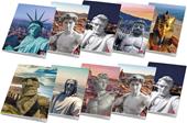 Confezione da 10 Quadernoni Pigna City Take A Selfie - A4 - 42 Fogli - 80 g
