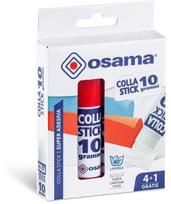 Colla Stick 10 Gr 4+1 Omaggio. Confezione da 5 pezzi  Osama 2024 | Libraccio.it