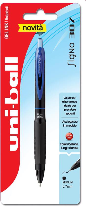 Penna Signo 307 Scatto 0,7mm. Blu  Osama 2022 | Libraccio.it