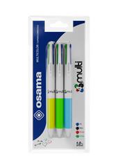 Penna 4 multi sfera. Confezione 3 pezzi