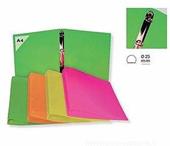 Raccoglitore Anelli 25mm Polip. 4 Colori Fluo